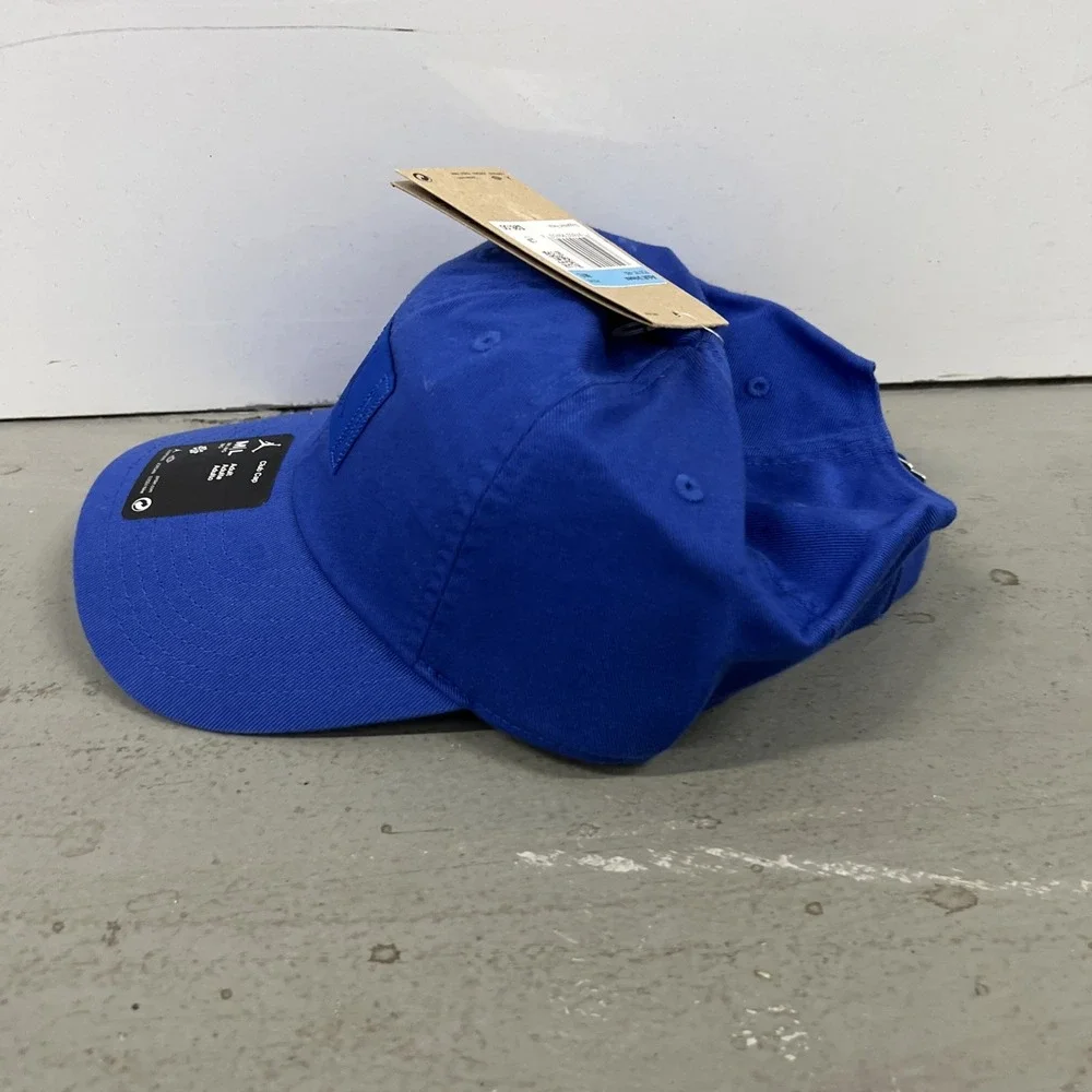 Nike‎ Jordan Club Cap Blue Jumpman Logo Unisex Organic Cotton FD5181-480